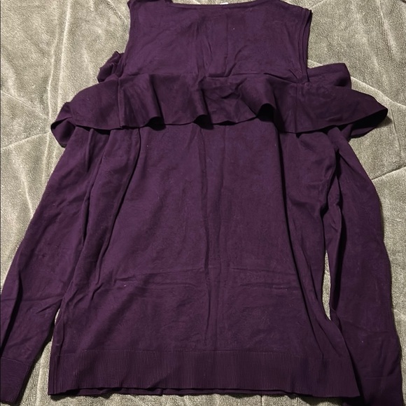 Calvin Klein Purple Women's Top - Picture 3 of 3